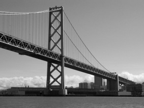 Old Bay Bridge, San Francisco (c) Ken Kiraly